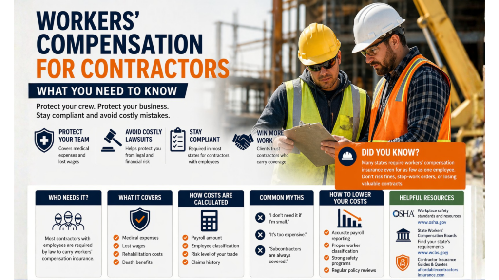 Workers Compensation for contractors